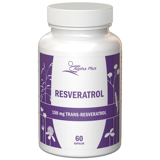 Alpha Plus Resveratrol 60 kapslar