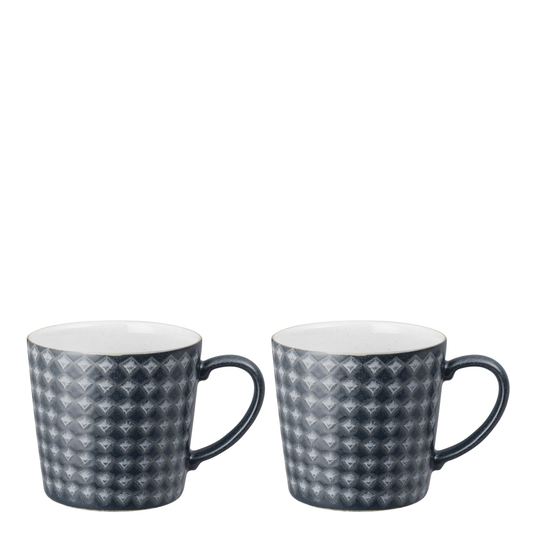 Denby - Impression Mugg 40 cl 2-pack Charcoal Blue