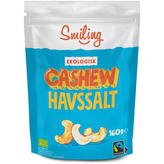 Smiling Cashew Havssalt 160 g