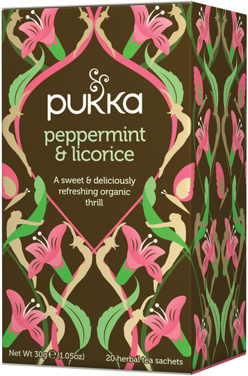 Pukka Örtte Peppermint & Licorice 20-pack
