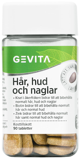 Gevita Hår Hud Naglar 90 st