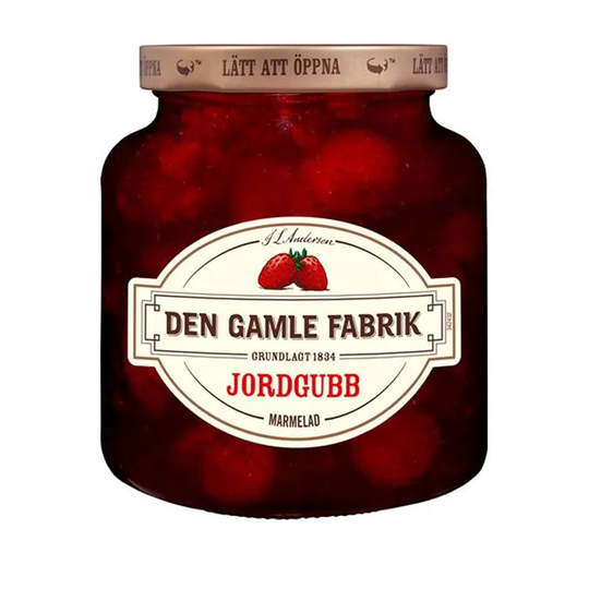 Den gamle fabrik Jordgubbsmarmelad