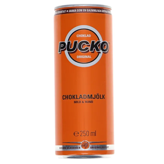 3 x Pucko Original Chokladmjölk Slimcan