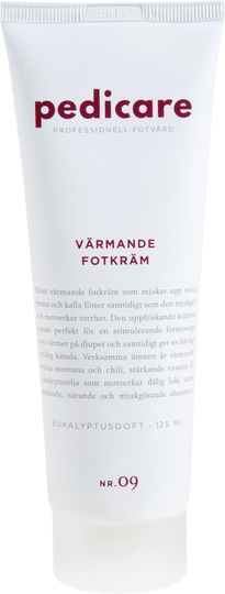 Pedicare Värmande fotkräm Parf 125 ml