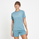MP Run Life Training T-Shirt för kvinnor - Blå/Vit - XL