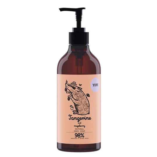 Yope Hand Soap Tangerine and Raspberry, 500ml