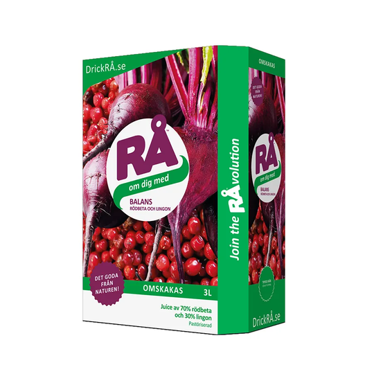 RÅ Balans Rödbeta & Lingon Bag-in-Box, 3l