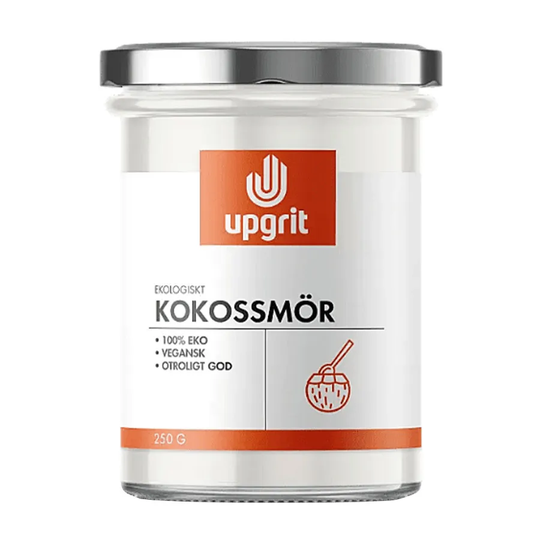 Upgrit Rent Kokossmör, 250g ekologisk