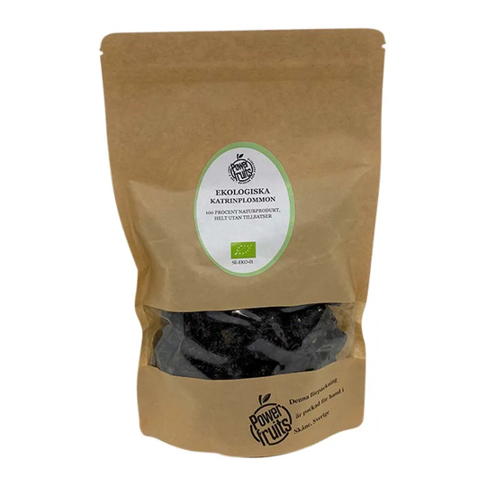 Powerfruits Katrinplommon, 500 g ekologisk