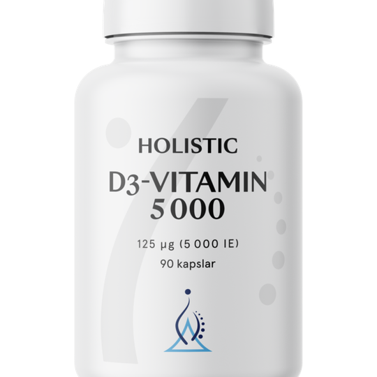 Holistic D-vitamin 5000 90 kapslar