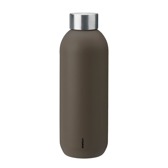 Stelton - I:cons Keep Cool Dricksflaska 60 cl Soft bark