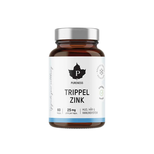 Pureness Trippel Zink, 60 kapslar