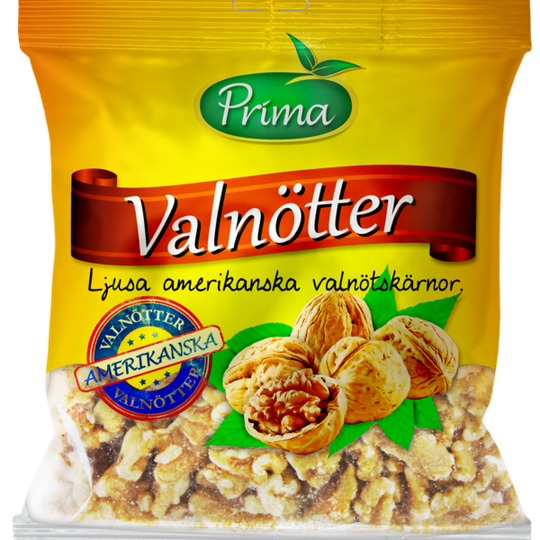 Prima Valnötter Amerikanska Klass 1 300 g