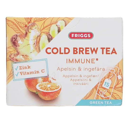 Friggs 2 x Cold Brew Grönt Te Apelsin & Ingefära