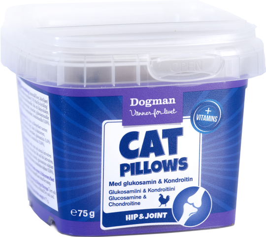 Dogman Cat Pillows Glukosamin + Kondroitin 75 g