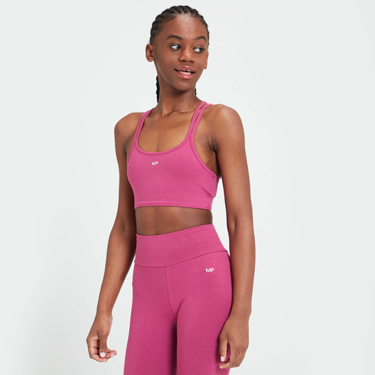 MP Women's Jersey Bra - Sangria/röd - XL