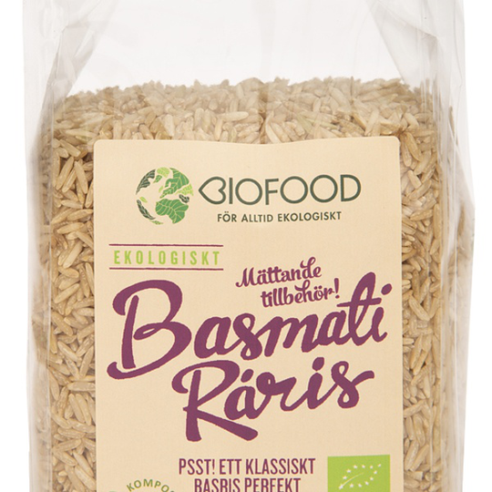 Biofood Råris Basmati 500 g