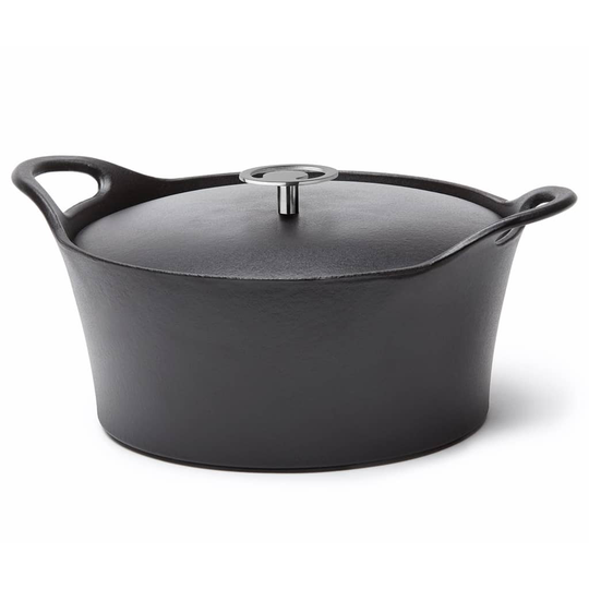 CUISINOX Gjutjärnsgryta emaljerad 1,6 L 20 cm svart