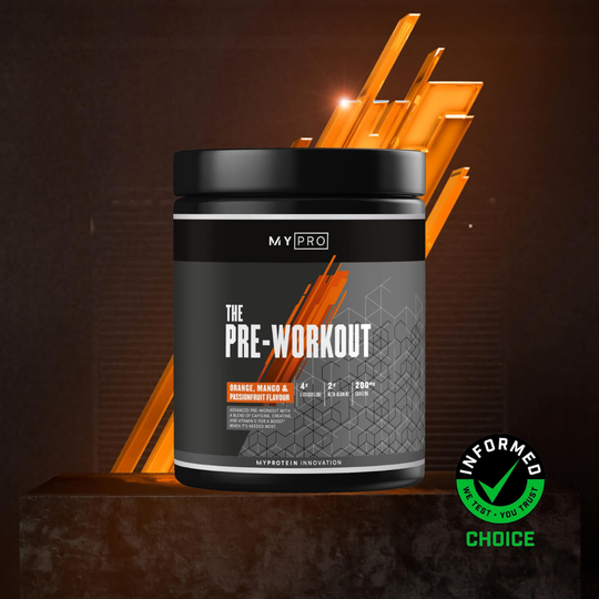 THE Pre-Workout - 30servings - Apelsin, Mango, Passionsfrukt