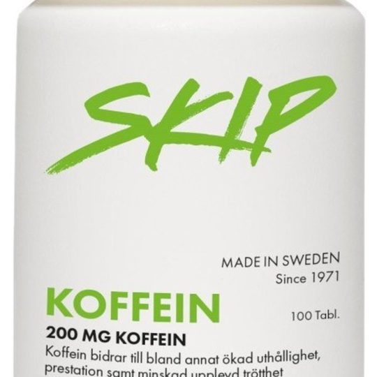 Skip Nutrition Skip Koffein 100 tabletter