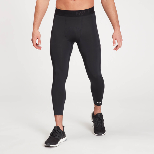 MP Training 3/4 Leggings Baselayer för män - Svart - M