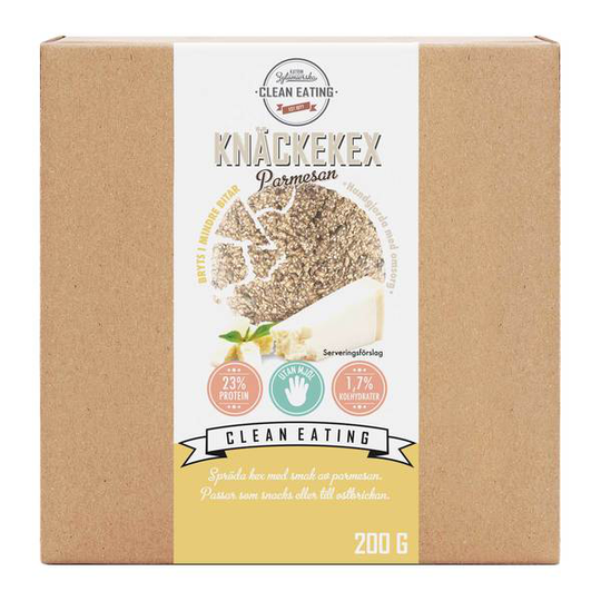 Clean Eating Knäckekex Parmesan 200 g