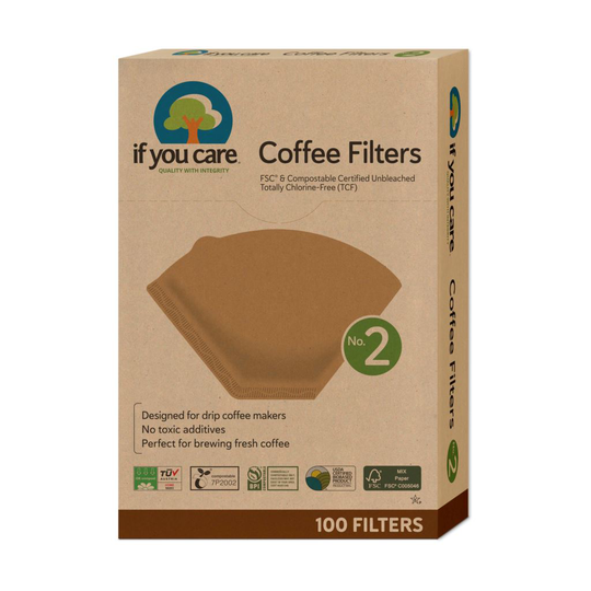 If You Care Kaffefilter No.2 100 st
