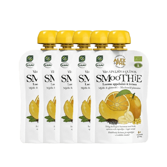 AlexΦl Ekologiska Apelsin- & Quinoa Smoothie 5-pack