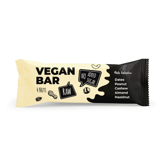 Nuts Fabriken Vegan Bar Fyra Nötter 40 g