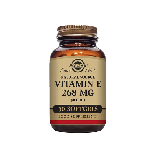 Solgar Vitamin E 400IU 268 mg, 50 vegikapslar
