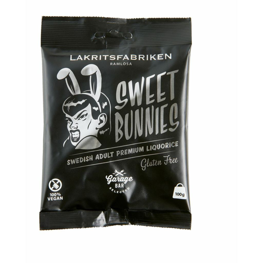 Lakritsfabriken Garage Bar Sweet Bunnies 100 g
