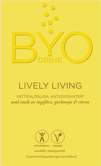 BYO Lifestyle Drink Livley Living 10 st