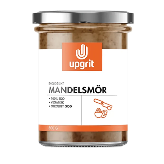 Upgrit Mandelsmör, 300 g ekologiskt