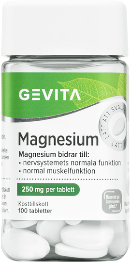 Gevita Magnesium Tablett 100st
