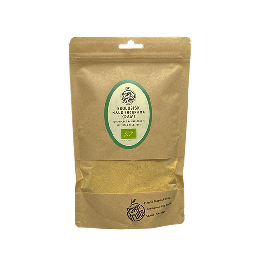 Powerfruits Ingefära Mald Eko Raw 200 g