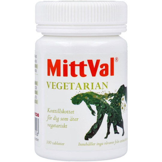 MittVal Vegetarian 100 tabletter