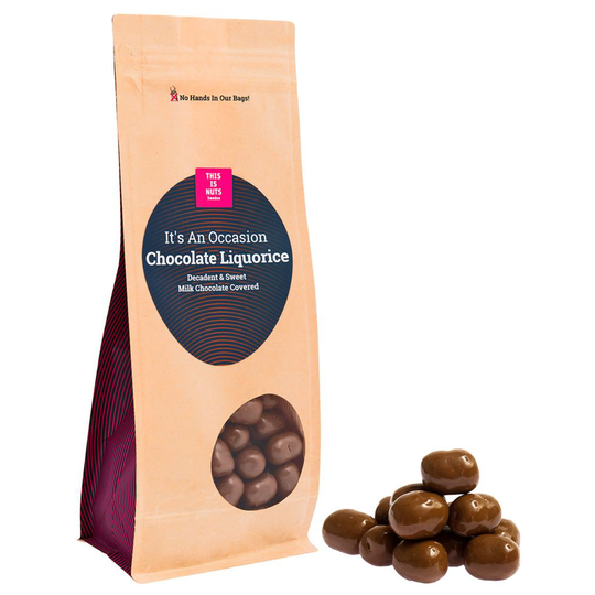 This is nuts Sweden It's an Occasion Chocolate Liquorice 250g