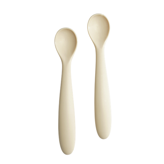 Les Enfants Silicone Spoon set Sand