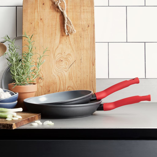 CUISINOX Stekpannor 2 st röd