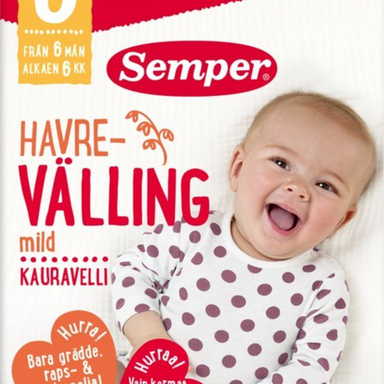 Semper Havrevälling Mild 6 mån 200ml