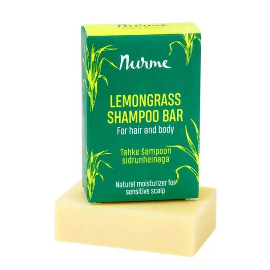 Nurme Lemongrass Shampoo Bar, 100g