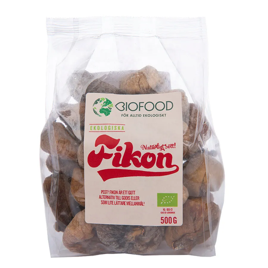 Biofood Fikon, 500 g ekologisk