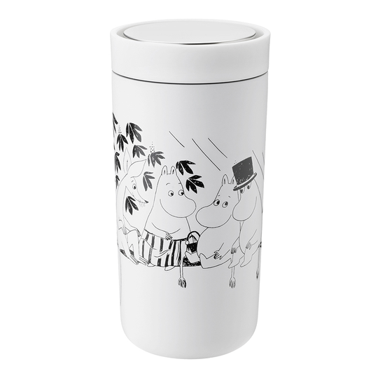 Stelton - Mumin To Go Click Mugg 40 cl Soft White