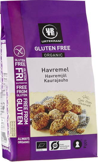 Urtekram Glutenfri Havremjöl Eko 500 g