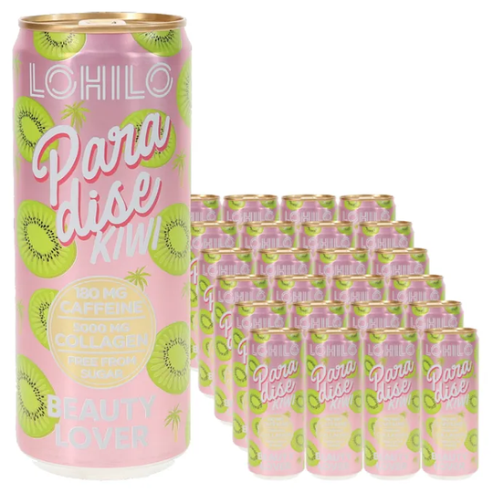 Lohilo Funktionsdryck Kollagen Paradise Kiwi 24-pack