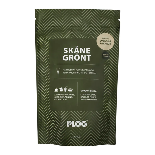 Plog Skånegrönt, 75 g ekologisk