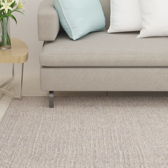 vidaXL Matta naturlig sisal 100x150 cm sand