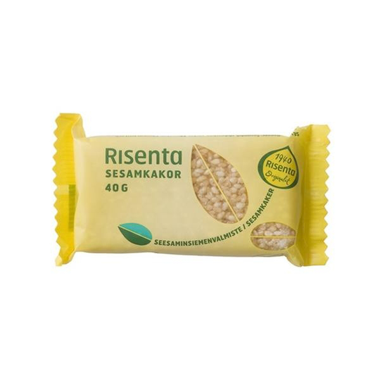 Risenta Sesamkakor Naturell 40 g