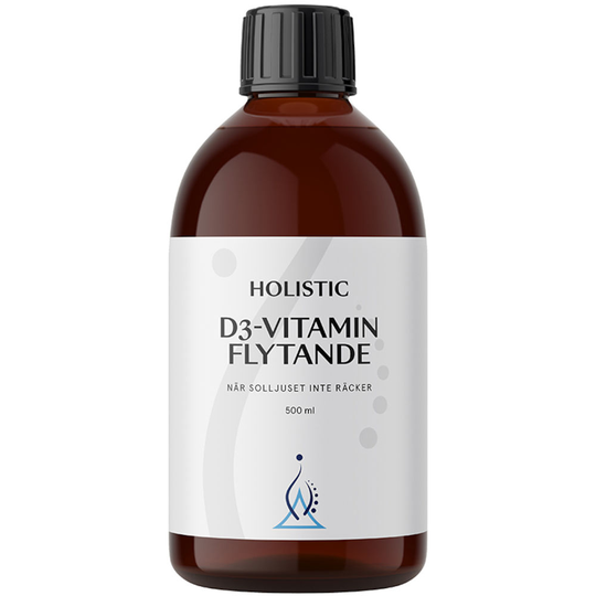 Holistic D3-vitamin Flytande 500 ml