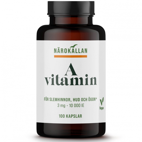 Närokällan A-vitamin 100 kapslar